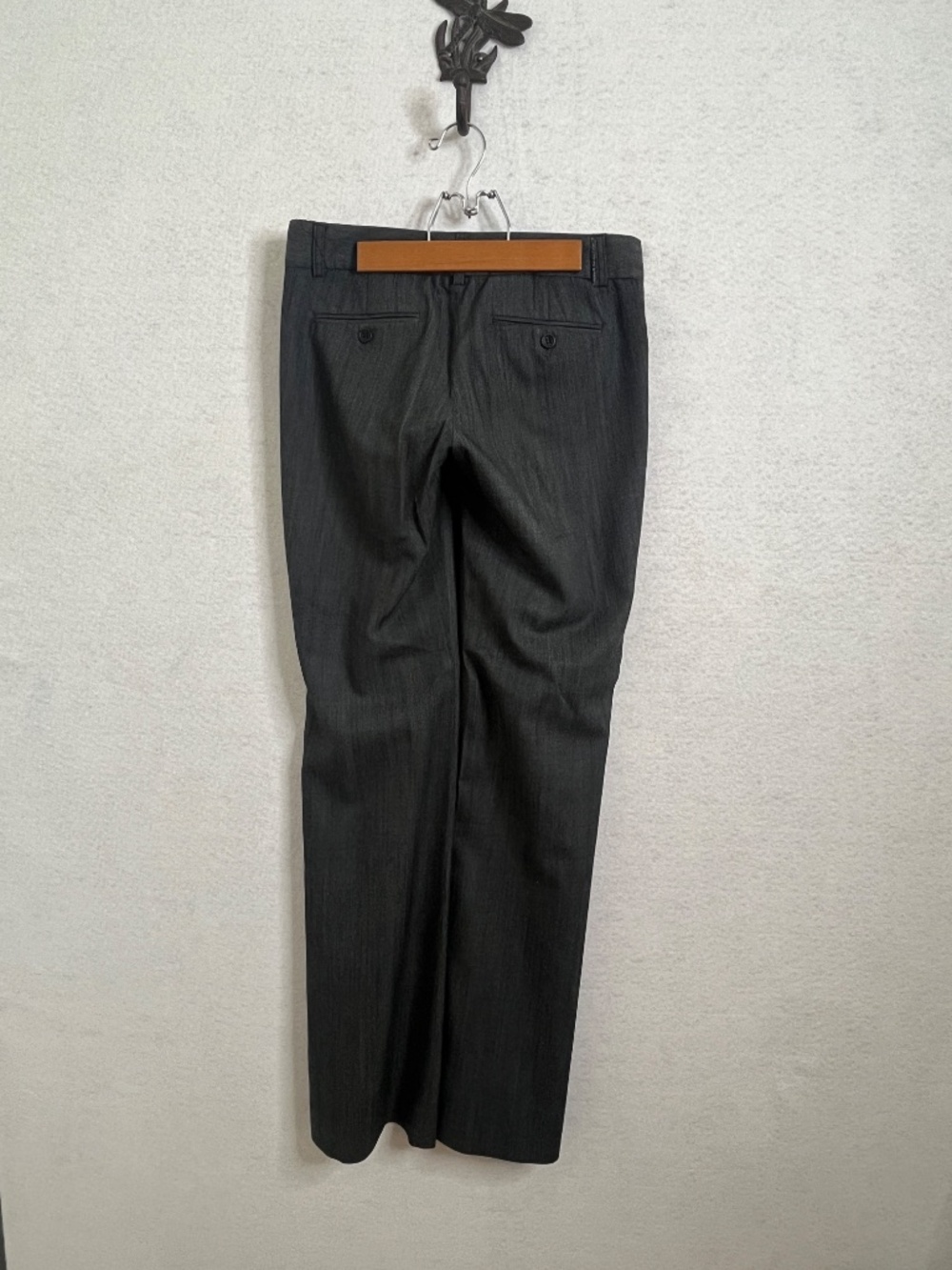 Theory Gray Wide Leg Dress Pants Trouser Size 14 - Picture 2 of 8